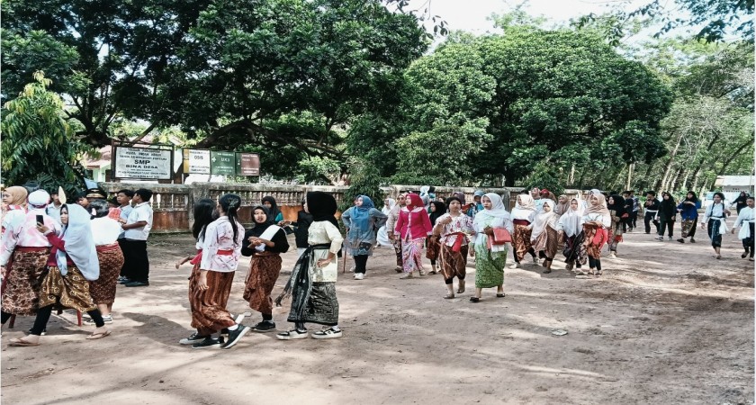 Peringatan hari Pahlawan di Bina Desa